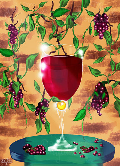 A Glass of Wine